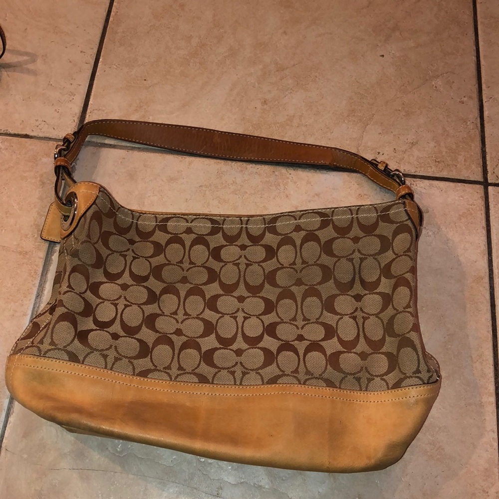 Classic Coach Logo Tote